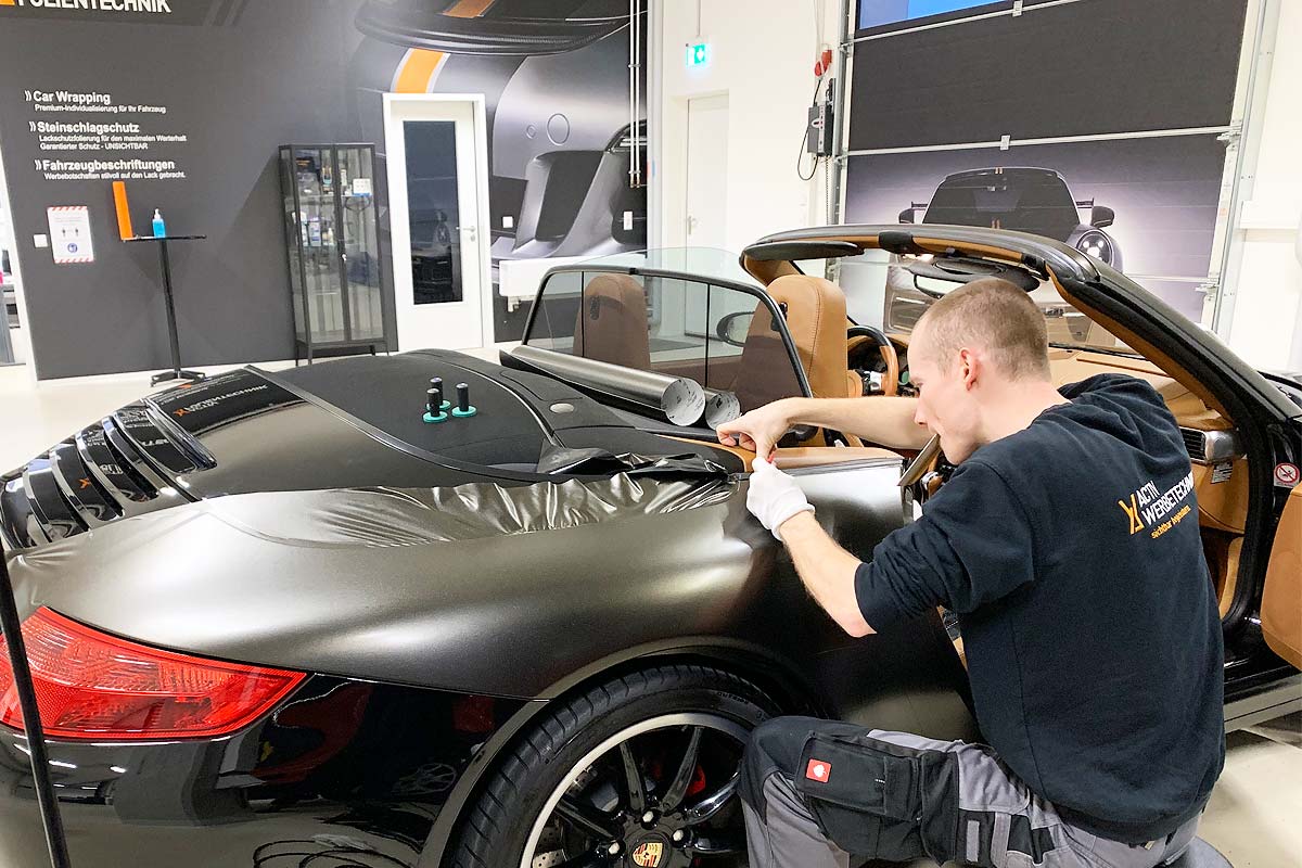 Car-Wrapping von Experten, ACTIV Werbetechnik GmbH, Stuttgart.