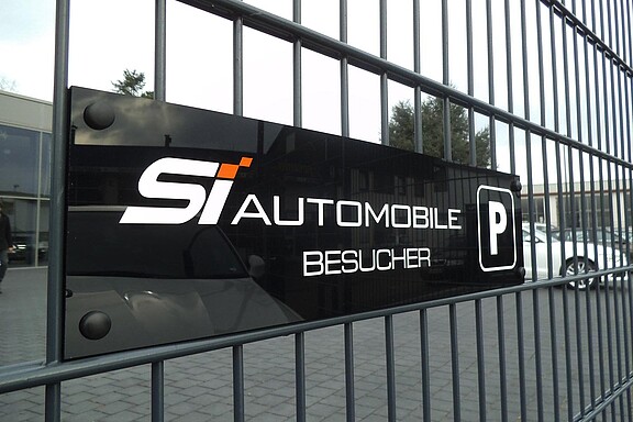 Parkplatzschilder SI Automobile