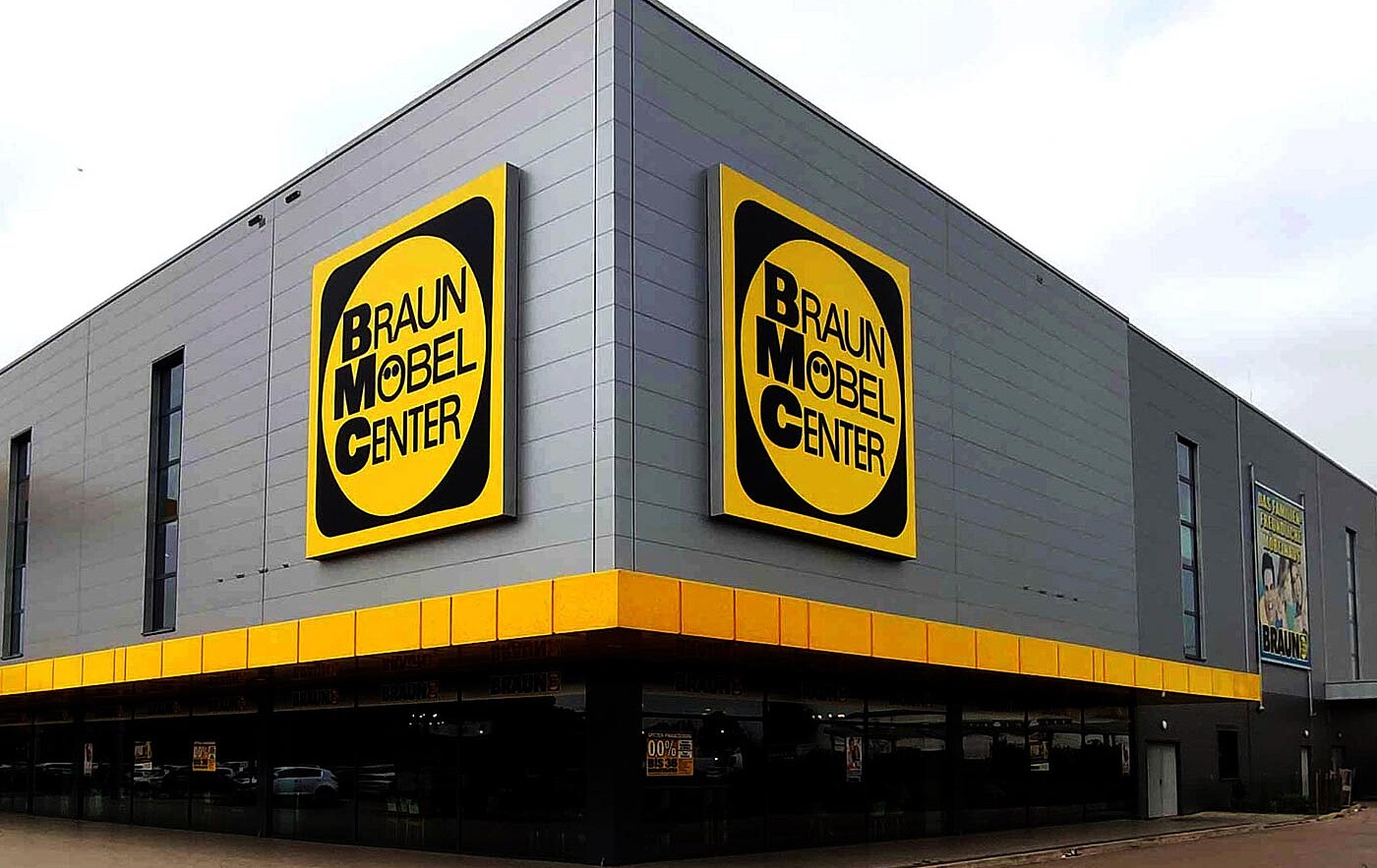 Spanntuchtranspparente Braun Möbel