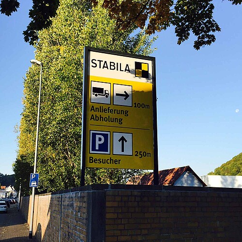 Leitsystem Stabila