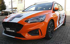 Car wrapping Motiv Sport, Fahrzeug Ford