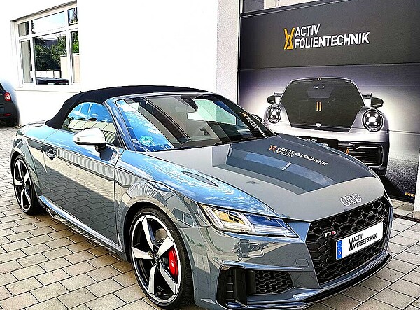 Steinschlagschutz-Folierung auf Audi TT Roadster