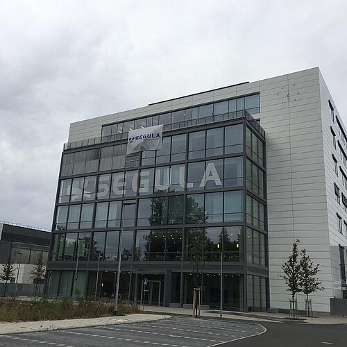 Folierung Fensterfront Segula