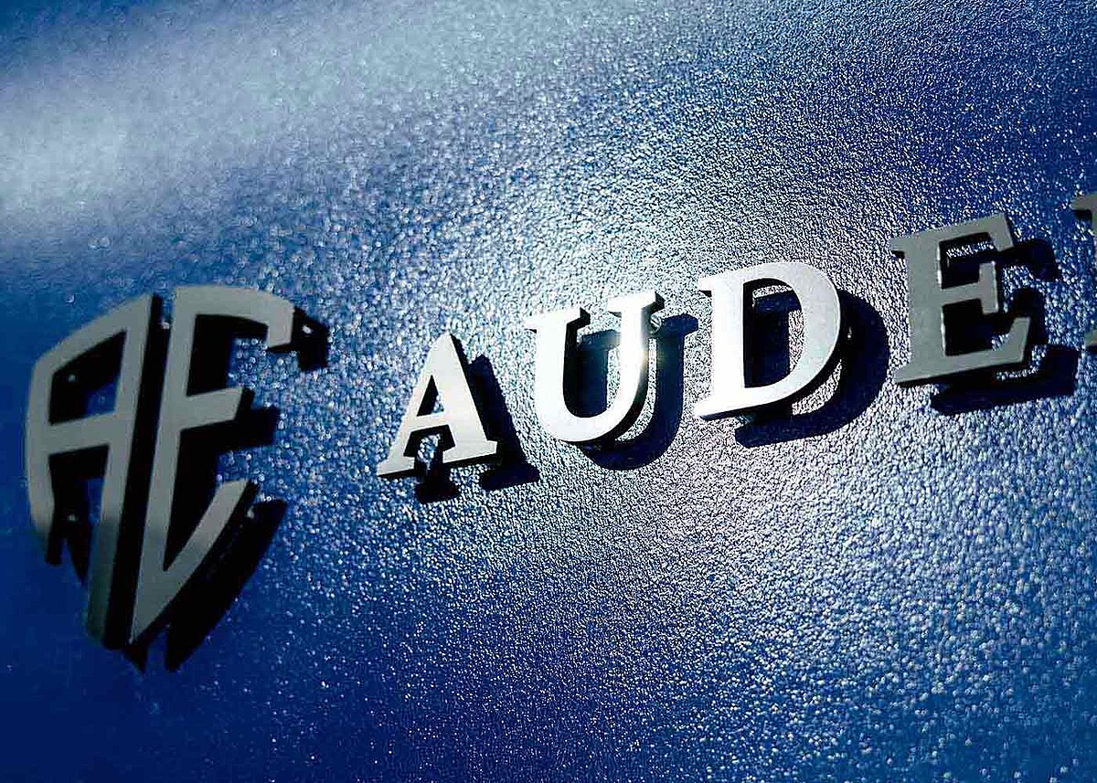 Flachbuchstaben Audere Equity