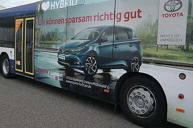 Fahrzeugfolierung Autohaus Lorinser, Waiblingen und Backnang